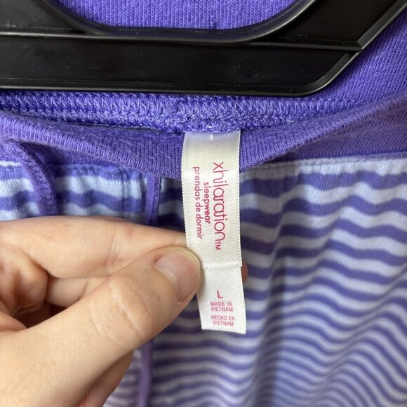 Xhilaration Women’s Large Purple “I Make My Own Magic” Pajama Set - Picture 5 of 6